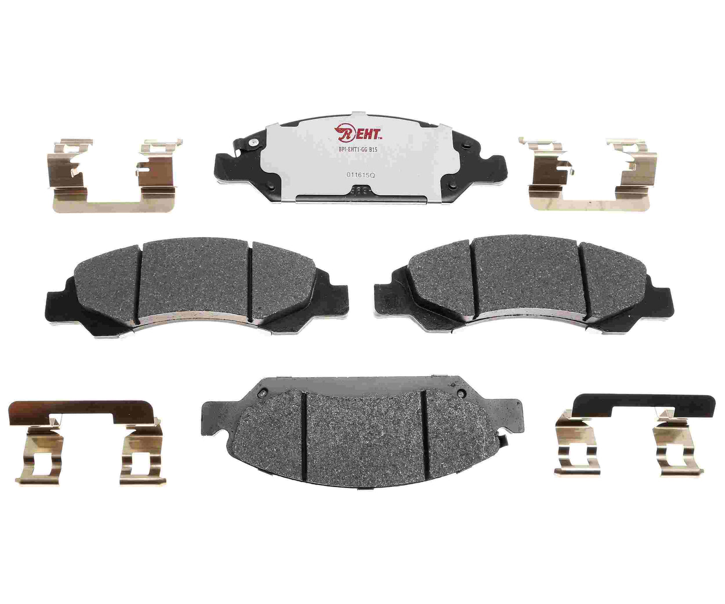 Front View of Front Disc Brake Pad Set RAYBESTOS EHT1363AH