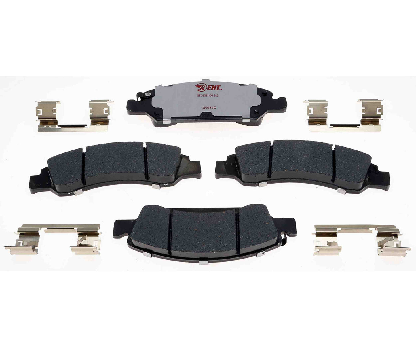 Front View of Front Disc Brake Pad Set RAYBESTOS EHT1367H