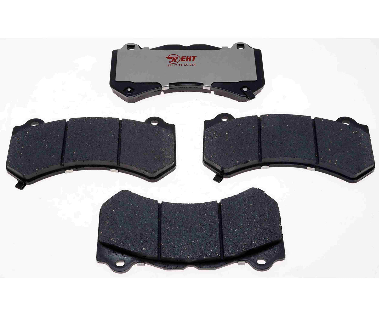 Front View of Front Disc Brake Pad Set RAYBESTOS EHT1405