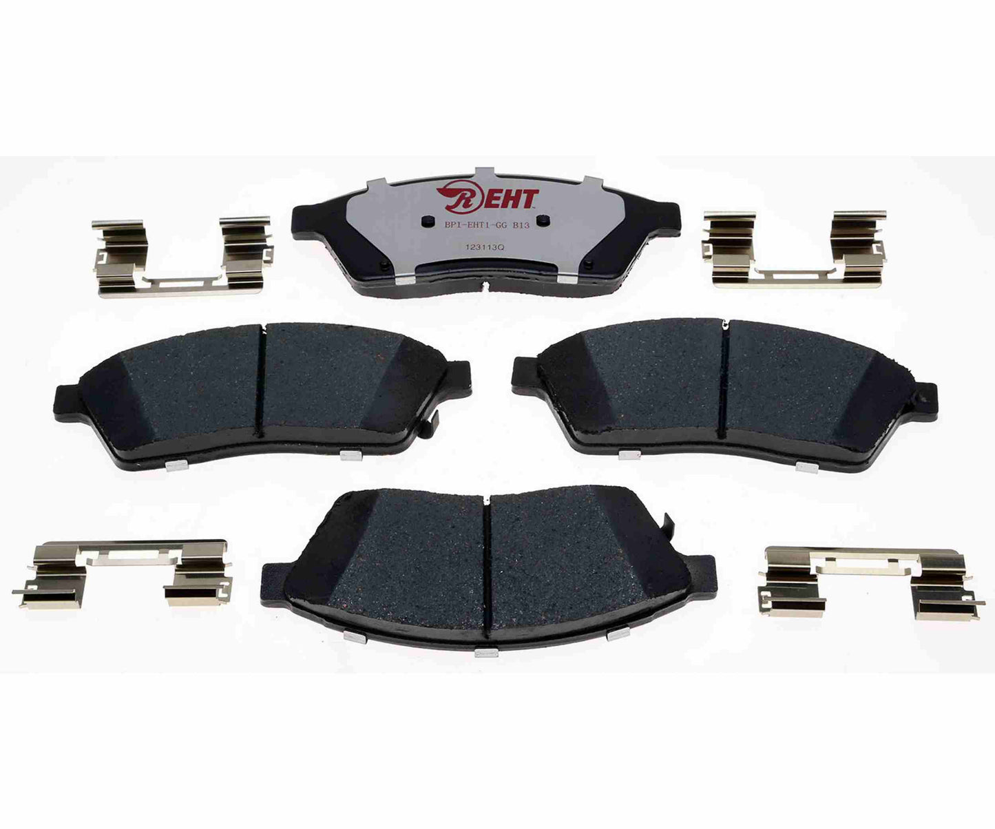 Front View of Front Disc Brake Pad Set RAYBESTOS EHT1422H