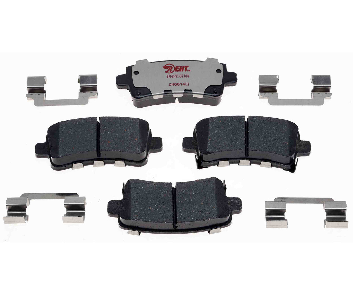 Front View of Rear Disc Brake Pad Set RAYBESTOS EHT1430H