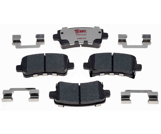 Front View of Rear Disc Brake Pad Set RAYBESTOS EHT1430H