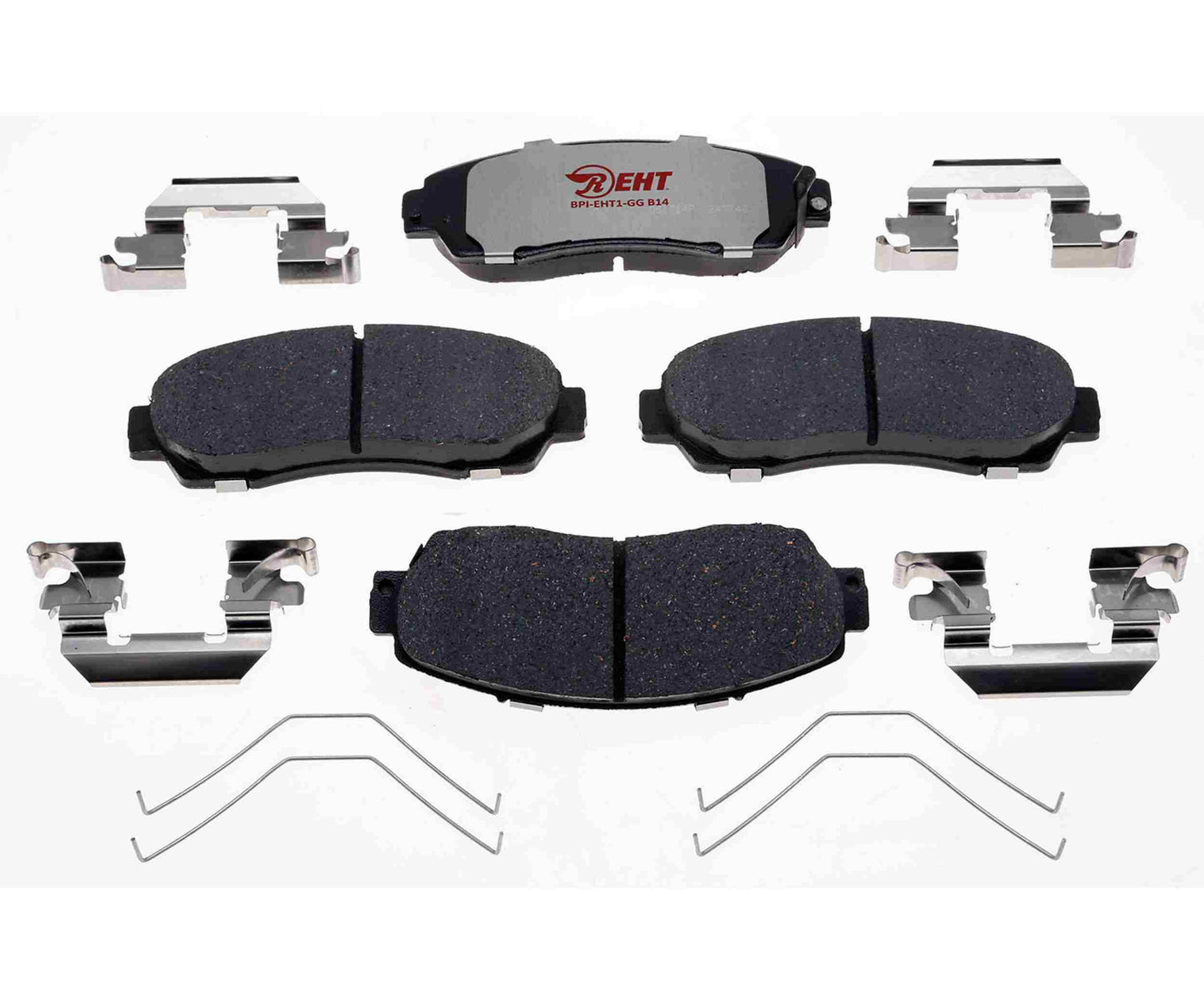 Front View of Front Disc Brake Pad Set RAYBESTOS EHT1521H