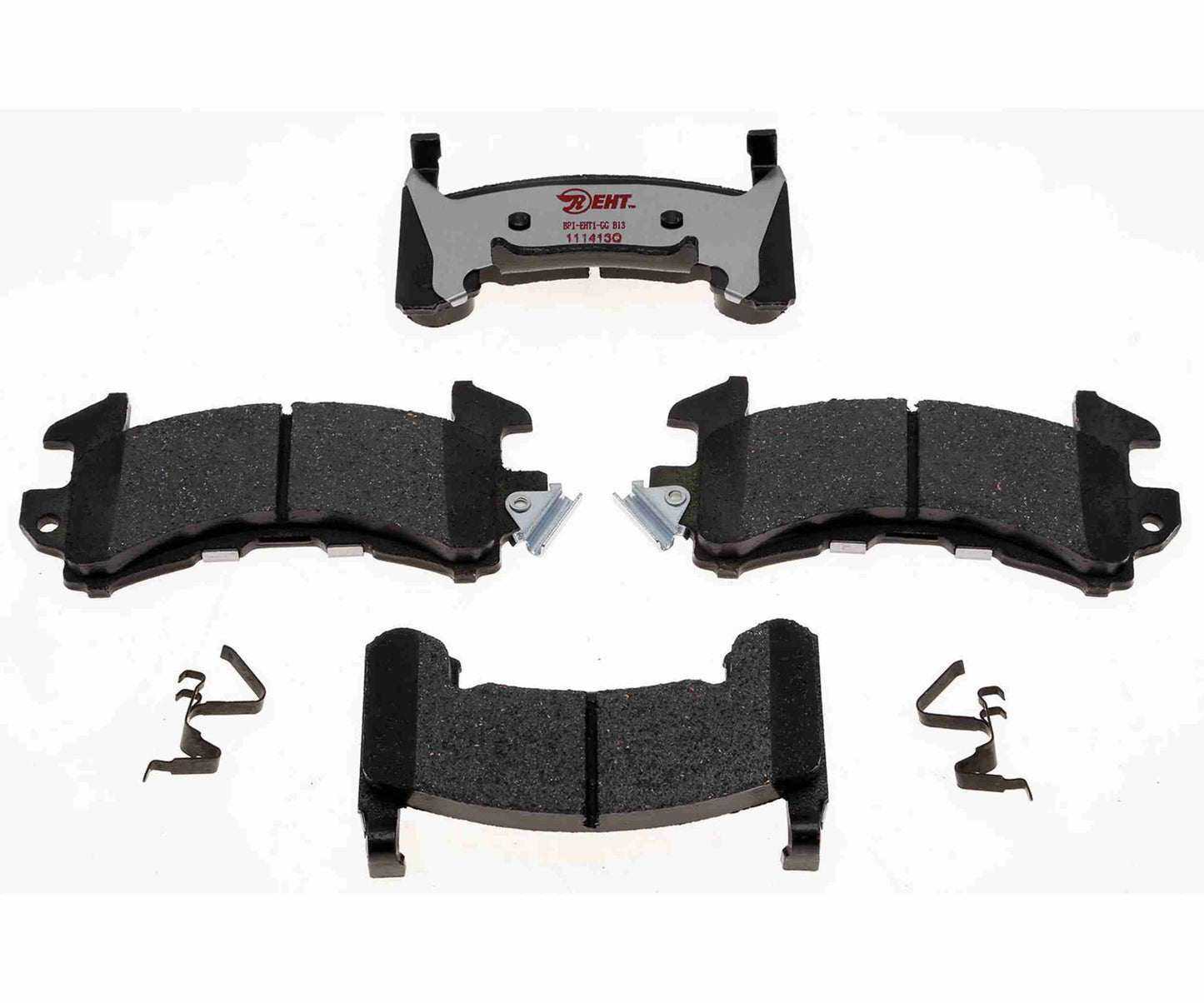 Front View of Front Disc Brake Pad Set RAYBESTOS EHT154