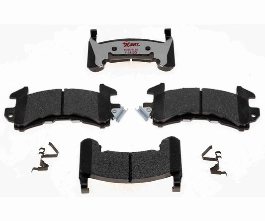 Front View of Front Disc Brake Pad Set RAYBESTOS EHT154