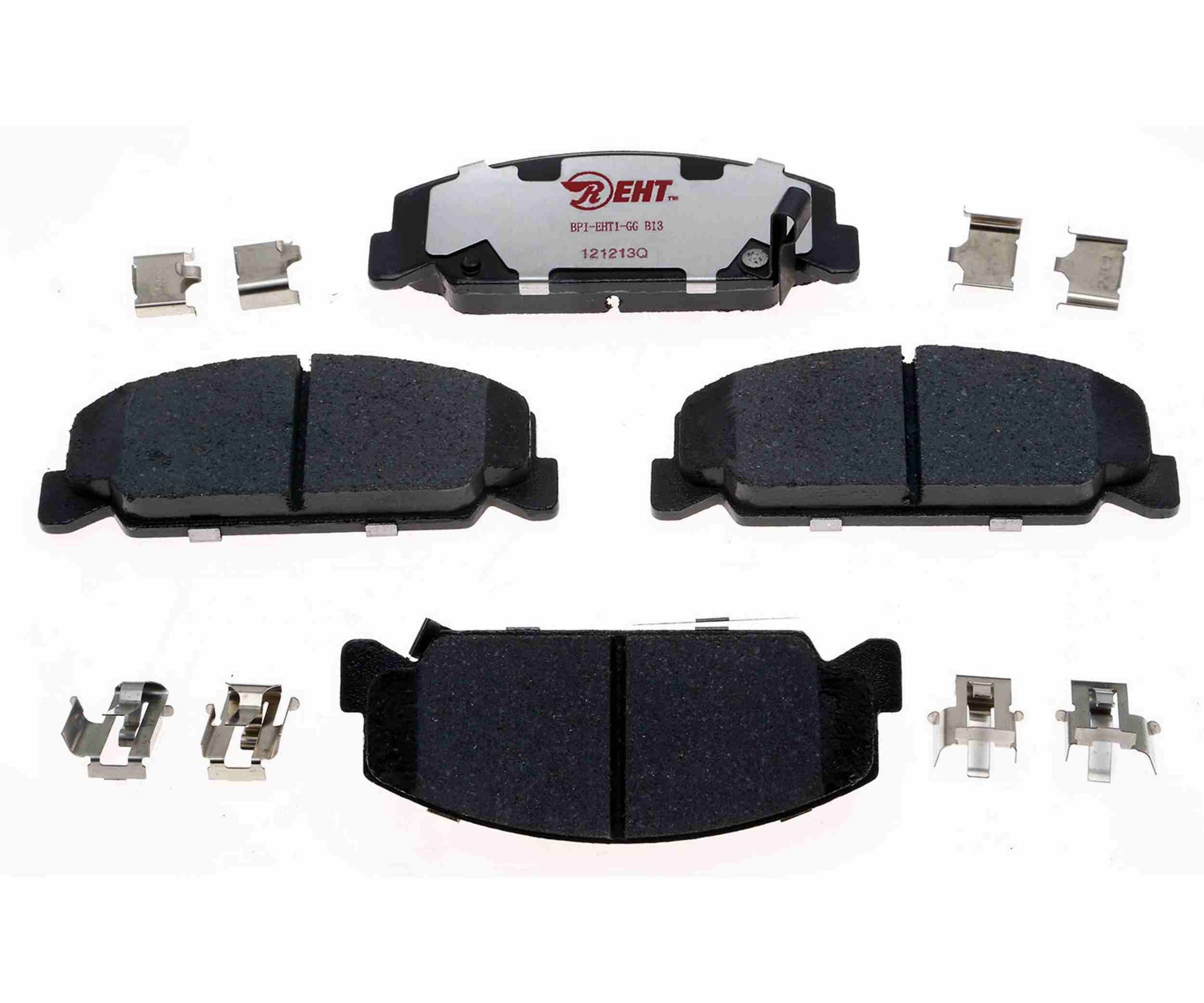 Front View of Front Disc Brake Pad Set RAYBESTOS EHT273H