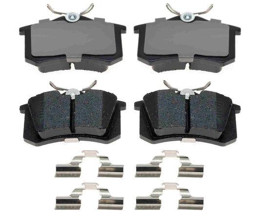 Front View of Rear Disc Brake Pad Set RAYBESTOS EHT340H