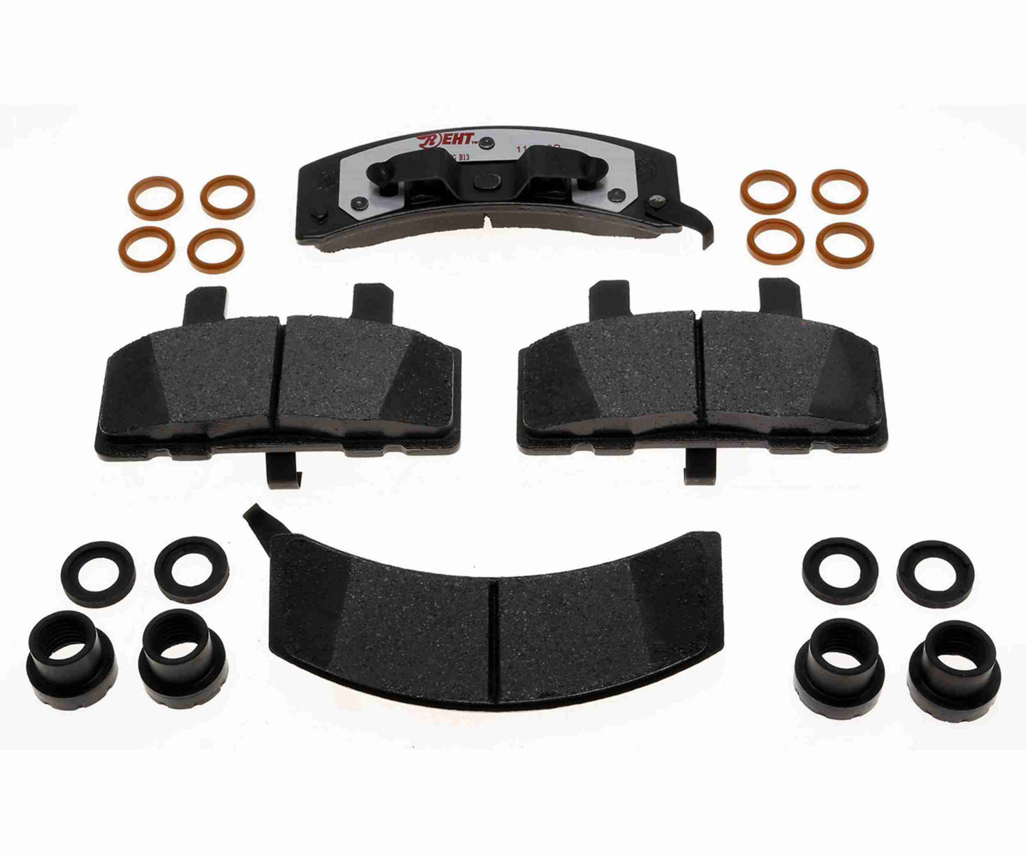 Front View of Front Disc Brake Pad Set RAYBESTOS EHT369H