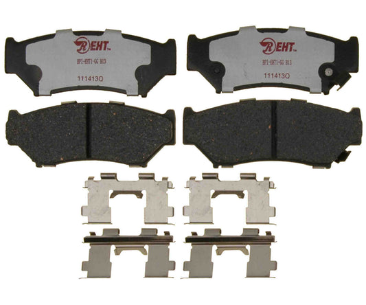 Front View of Front Disc Brake Pad Set RAYBESTOS EHT556H