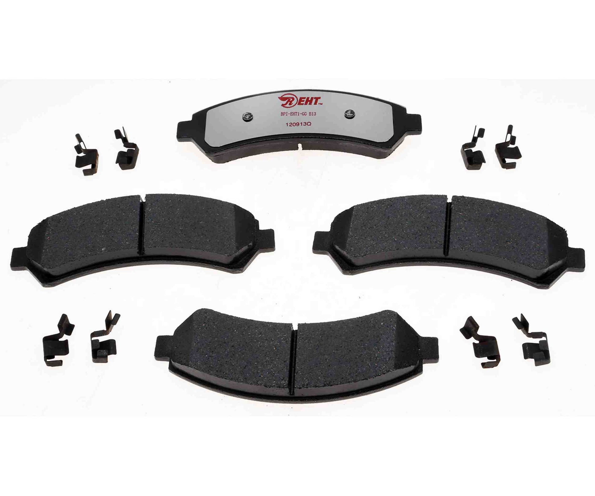 Front View of Front Disc Brake Pad Set RAYBESTOS EHT726H