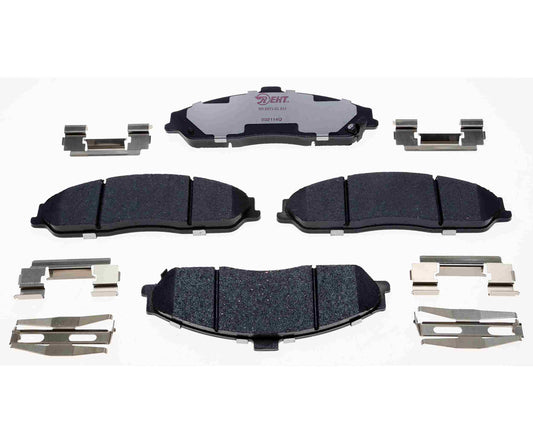 Front View of Front Disc Brake Pad Set RAYBESTOS EHT731H