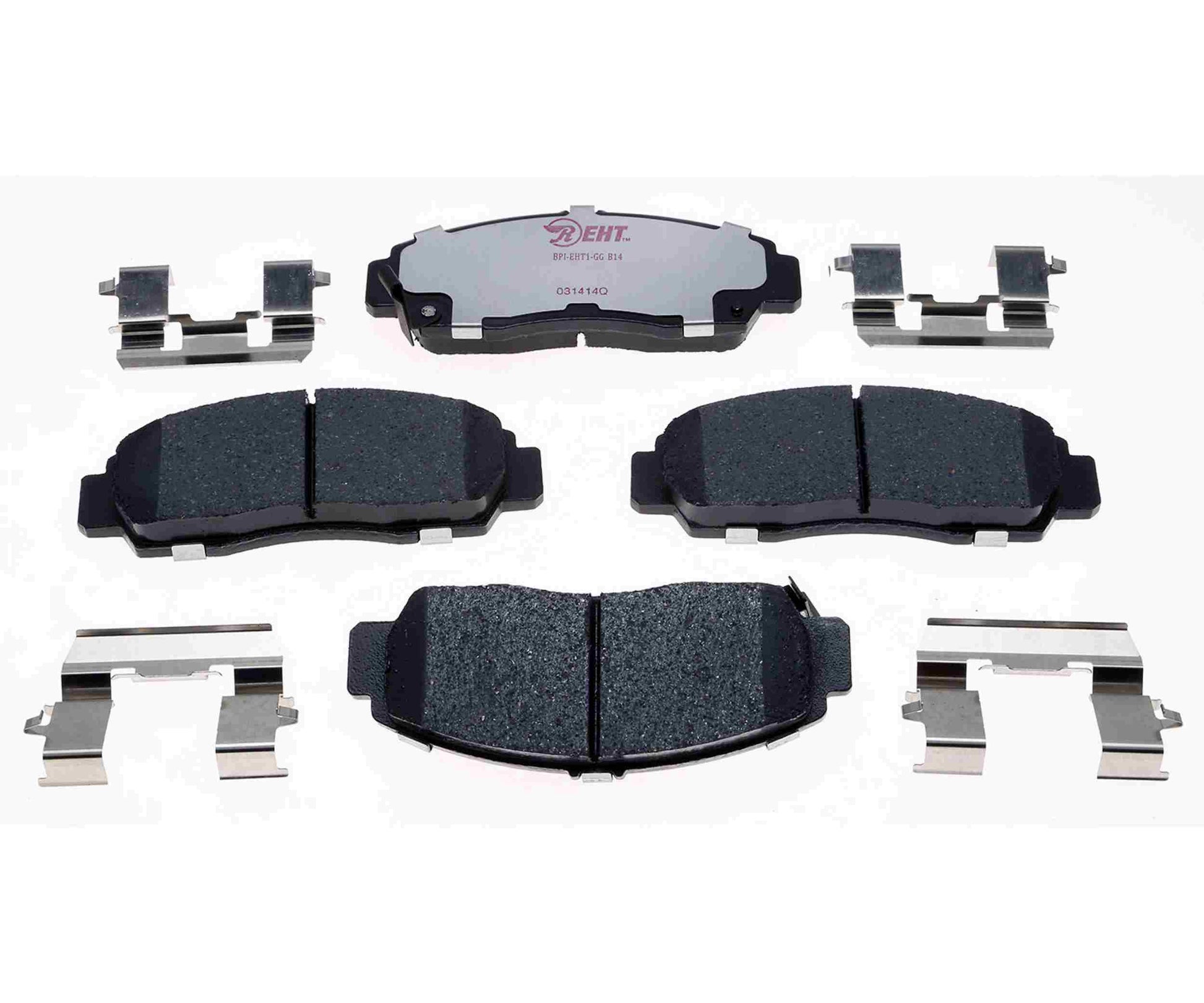 Front View of Front Disc Brake Pad Set RAYBESTOS EHT787H