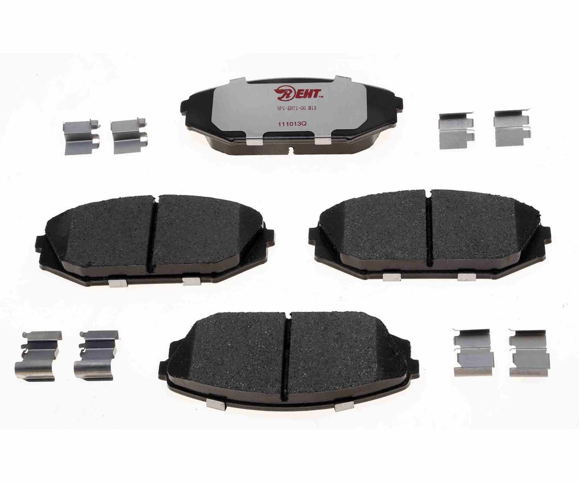 Front View of Front Disc Brake Pad Set RAYBESTOS EHT793H