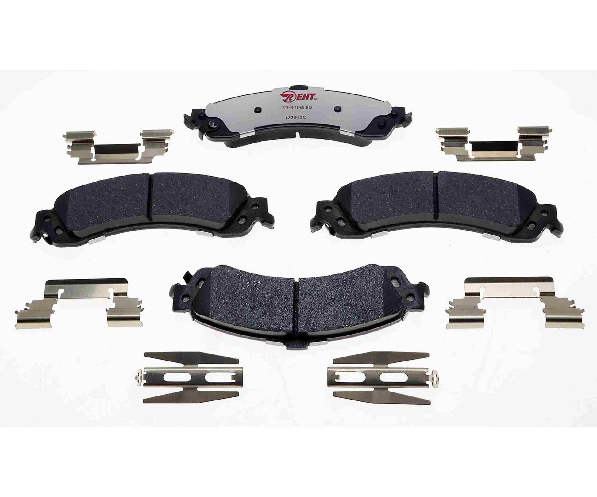 Front View of Rear Disc Brake Pad Set RAYBESTOS EHT834H