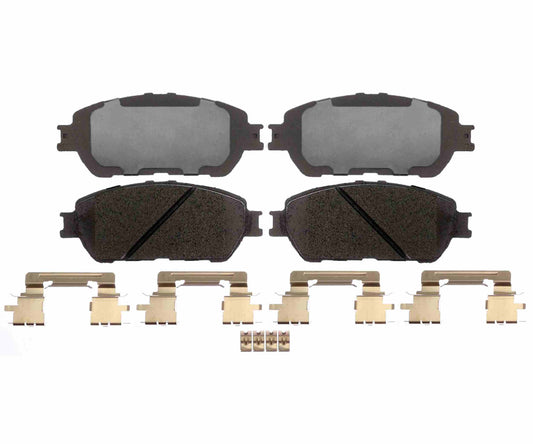 Front View of Front Disc Brake Pad Set RAYBESTOS EHT906H