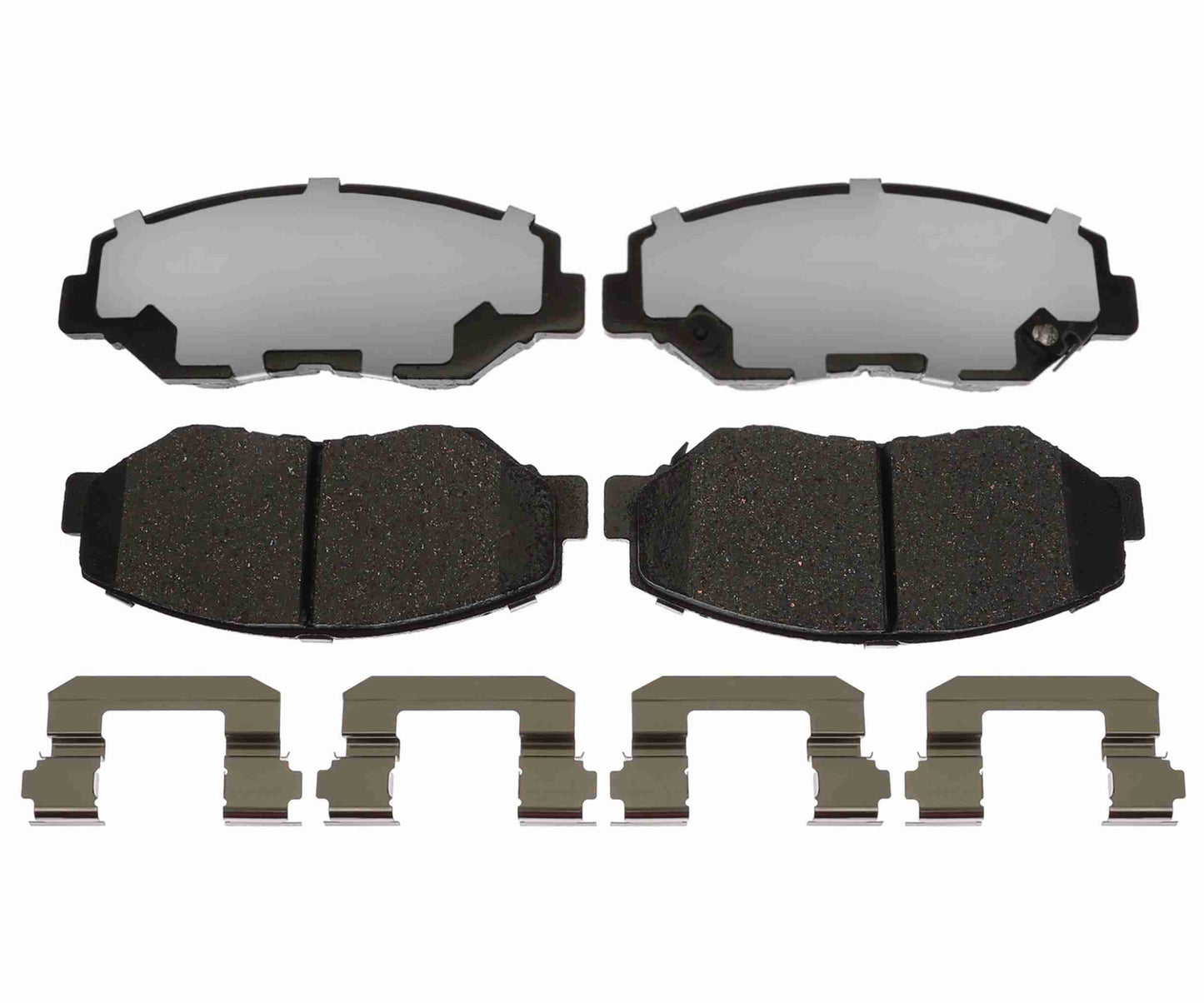 Front View of Front Disc Brake Pad Set RAYBESTOS EHT914H