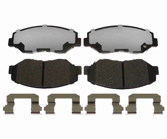 Front View of Front Disc Brake Pad Set RAYBESTOS EHT914H