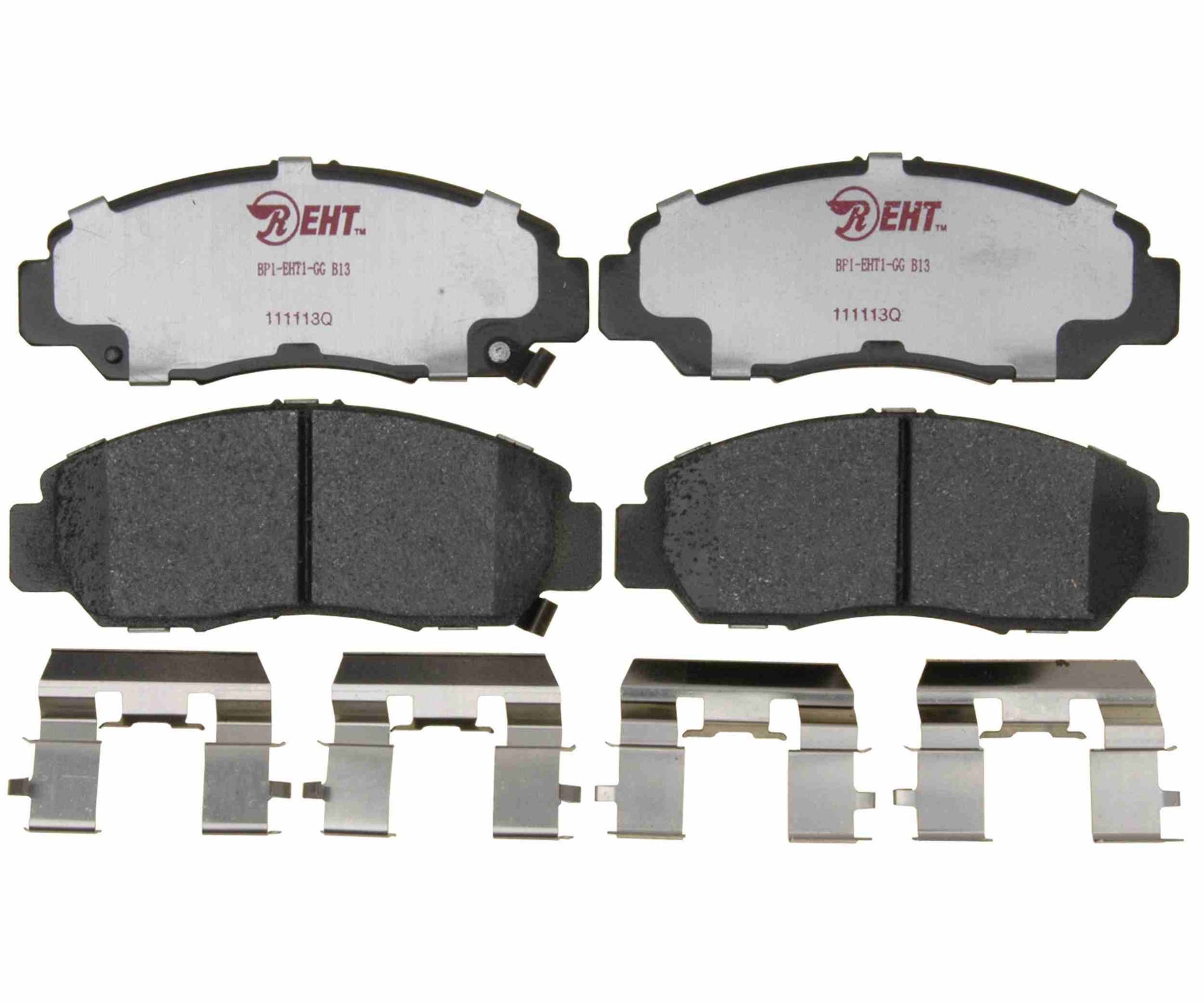 Front View of Front Disc Brake Pad Set RAYBESTOS EHT959H