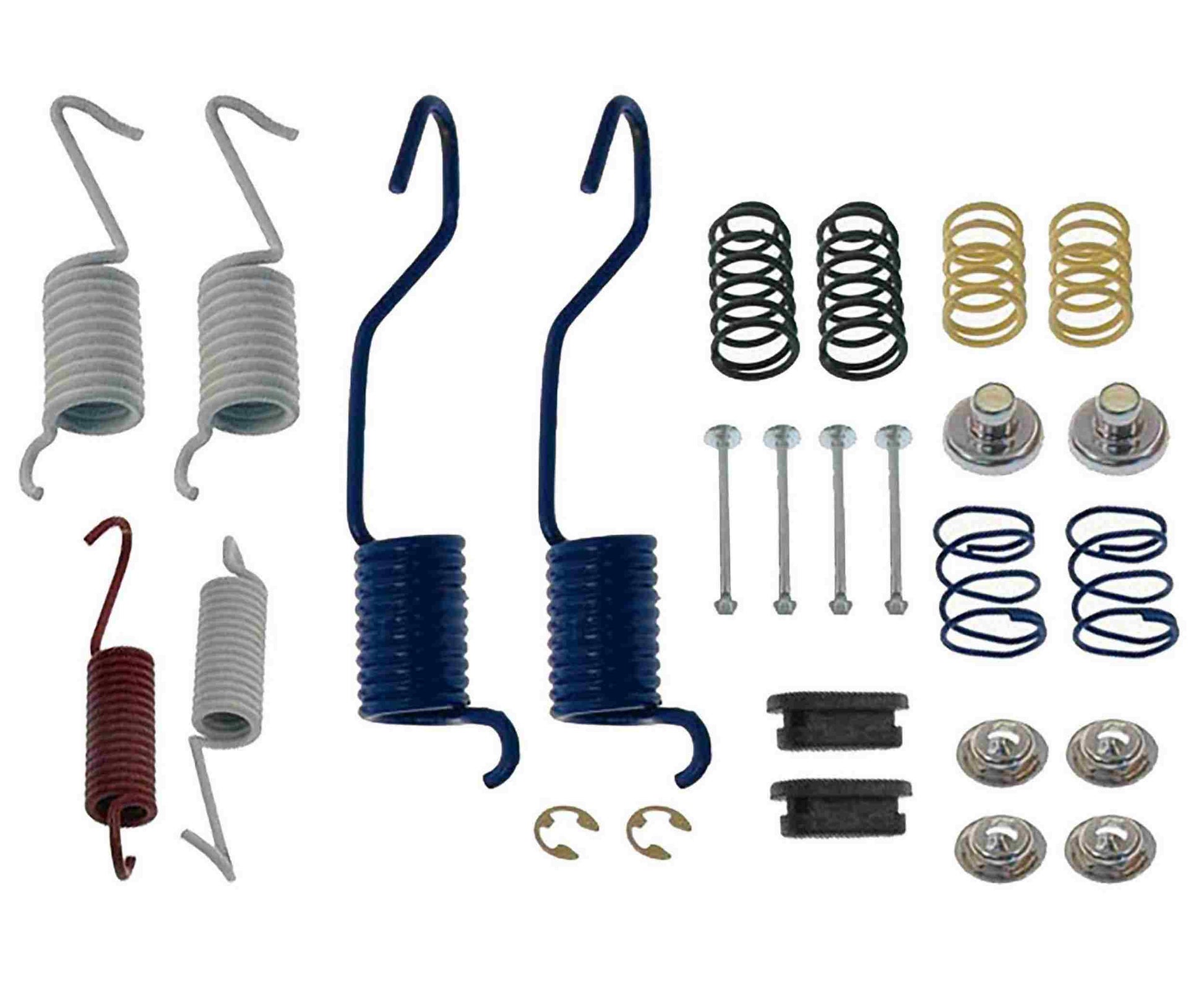 Front View of Front Drum Brake Hardware Kit RAYBESTOS H7068