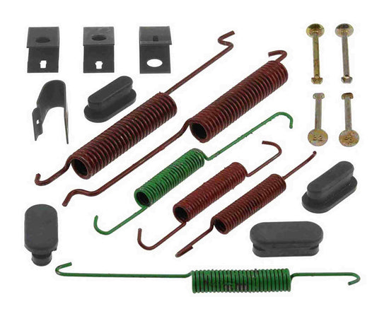 Front View of Rear Drum Brake Hardware Kit RAYBESTOS H7344