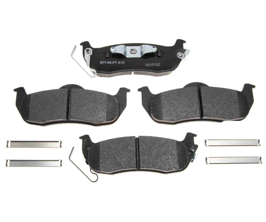 Front View of Rear Disc Brake Pad Set RAYBESTOS MGD1041CH