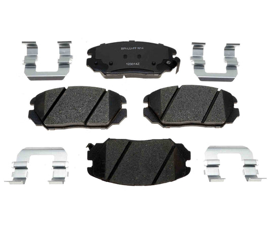 Front View of Front Disc Brake Pad Set RAYBESTOS MGD1125CH