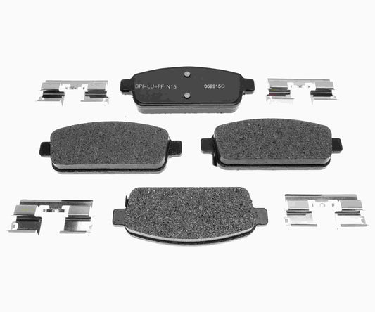 Front View of Rear Disc Brake Pad Set RAYBESTOS MGD1468CH