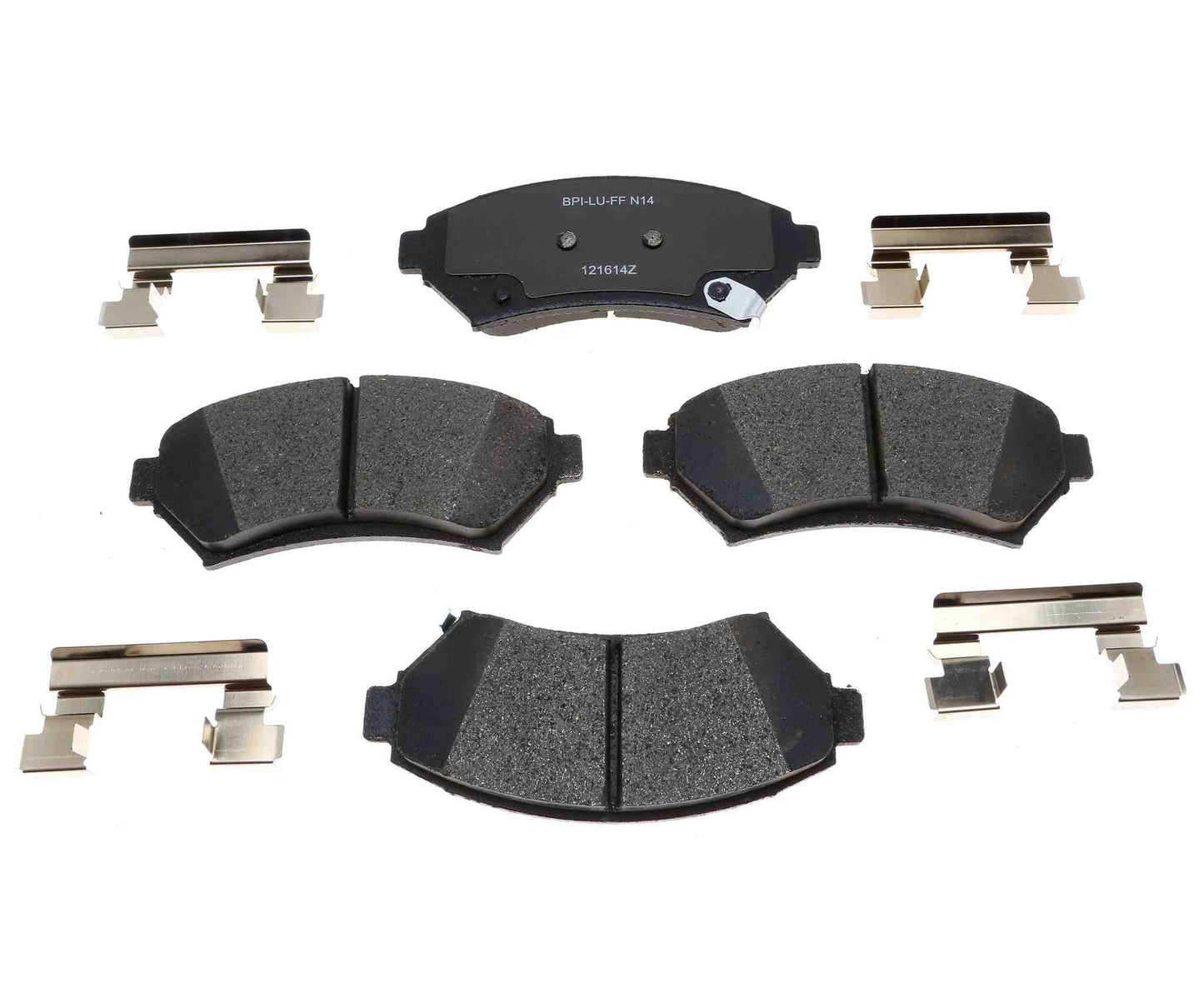 Front View of Front Disc Brake Pad Set RAYBESTOS MGD699CH