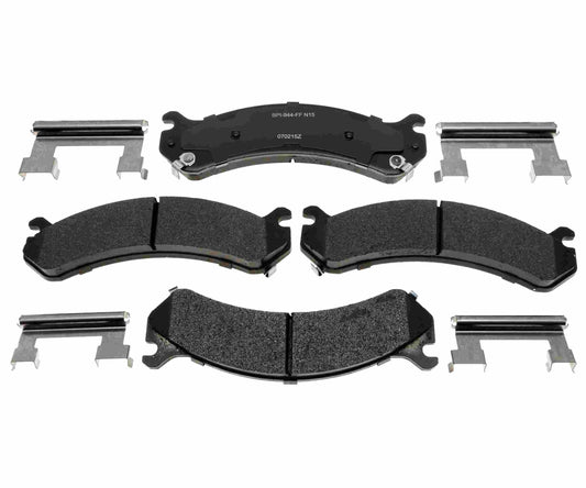 Front View of Front Disc Brake Pad Set RAYBESTOS MGD784MH