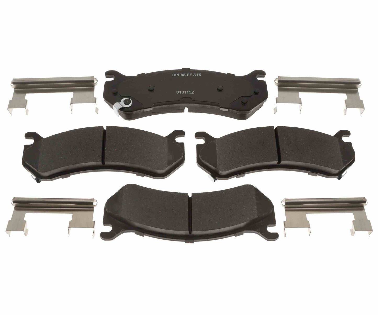 Front View of Front Disc Brake Pad Set RAYBESTOS MGD785CH