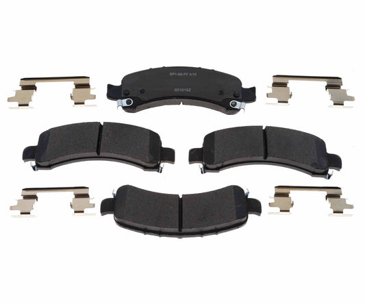 Front View of Rear Disc Brake Pad Set RAYBESTOS MGD974ACH