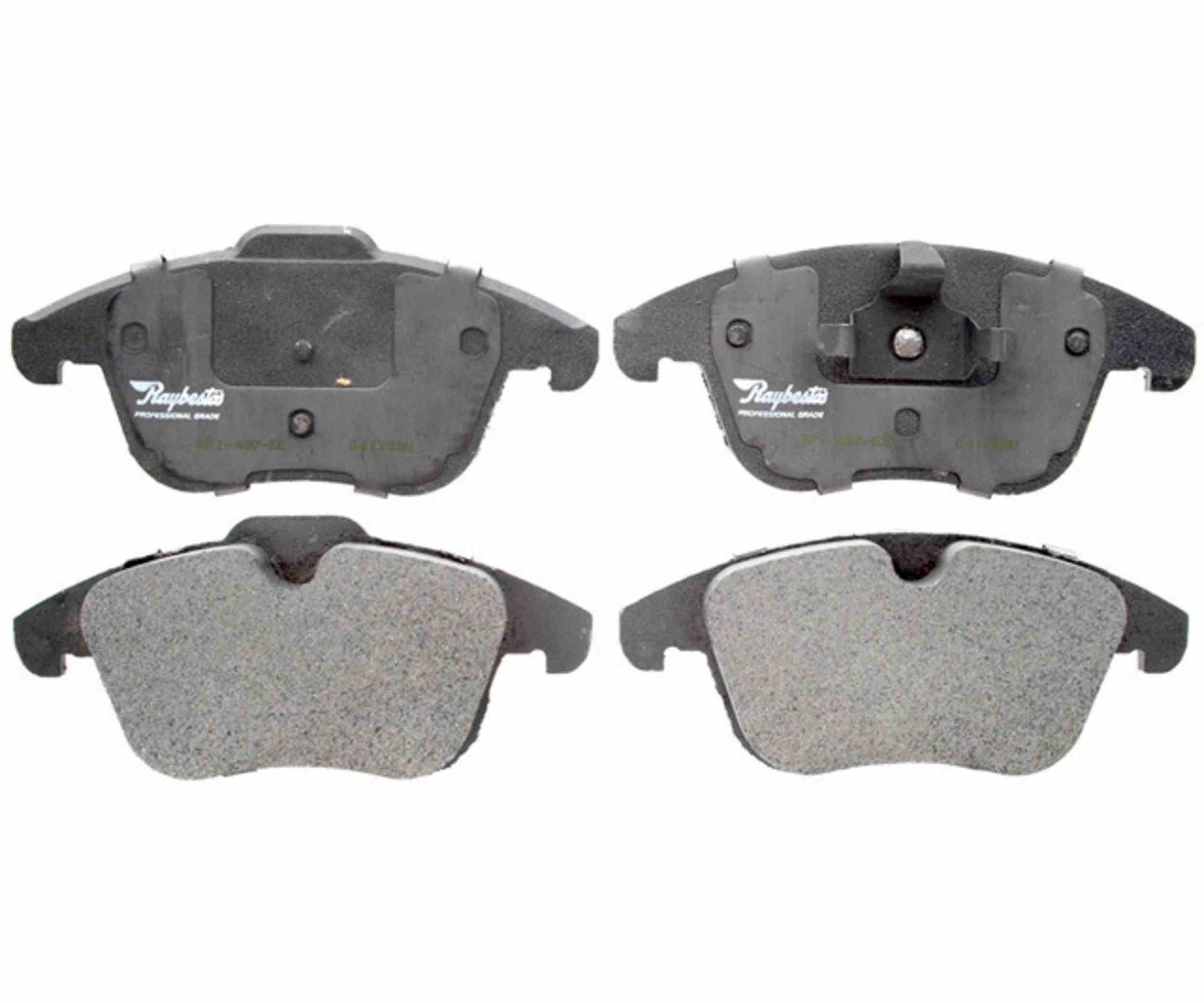 Front View of Front Disc Brake Pad Set RAYBESTOS PGD1306M