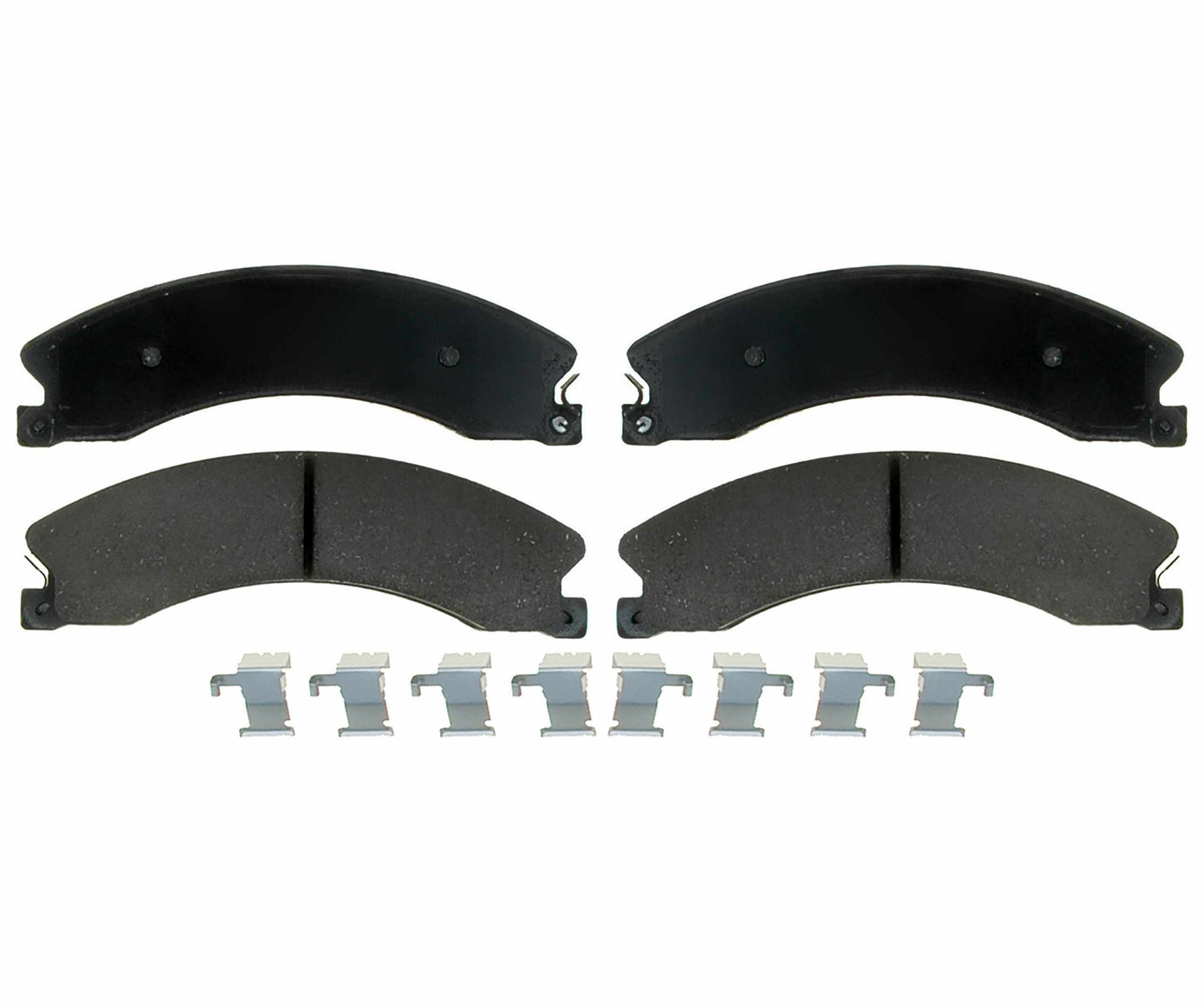 Front View of Rear Disc Brake Pad Set RAYBESTOS PGD1411AC