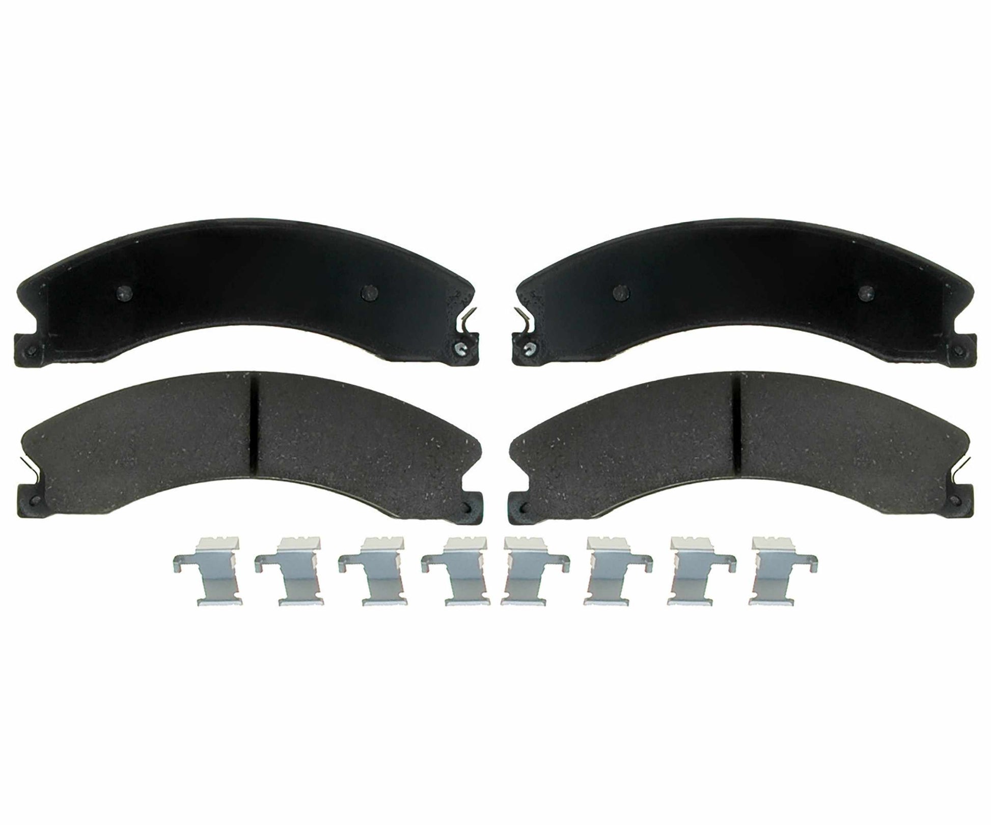 Front View of Rear Disc Brake Pad Set RAYBESTOS PGD1411AC