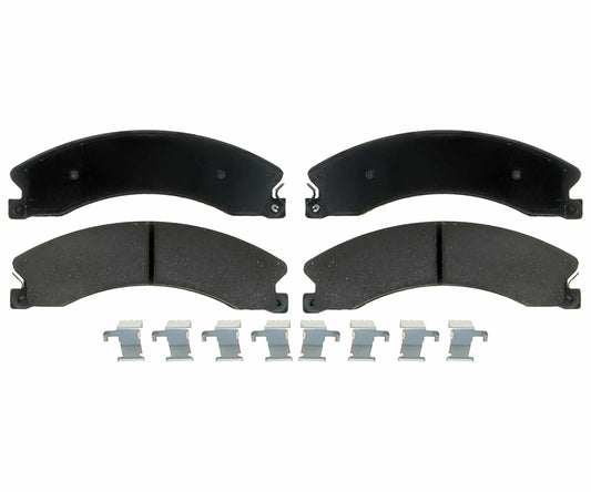 Front View of Rear Disc Brake Pad Set RAYBESTOS PGD1411AC