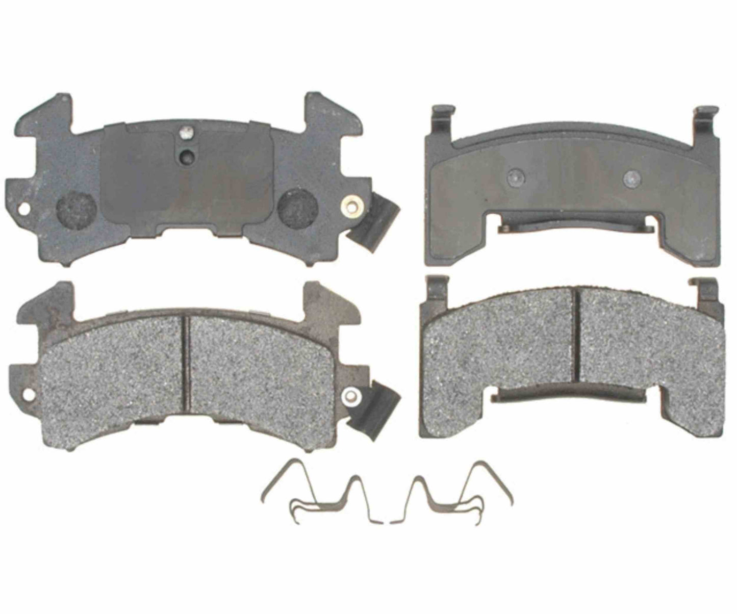 Front View of Front Disc Brake Pad Set RAYBESTOS PGD154M