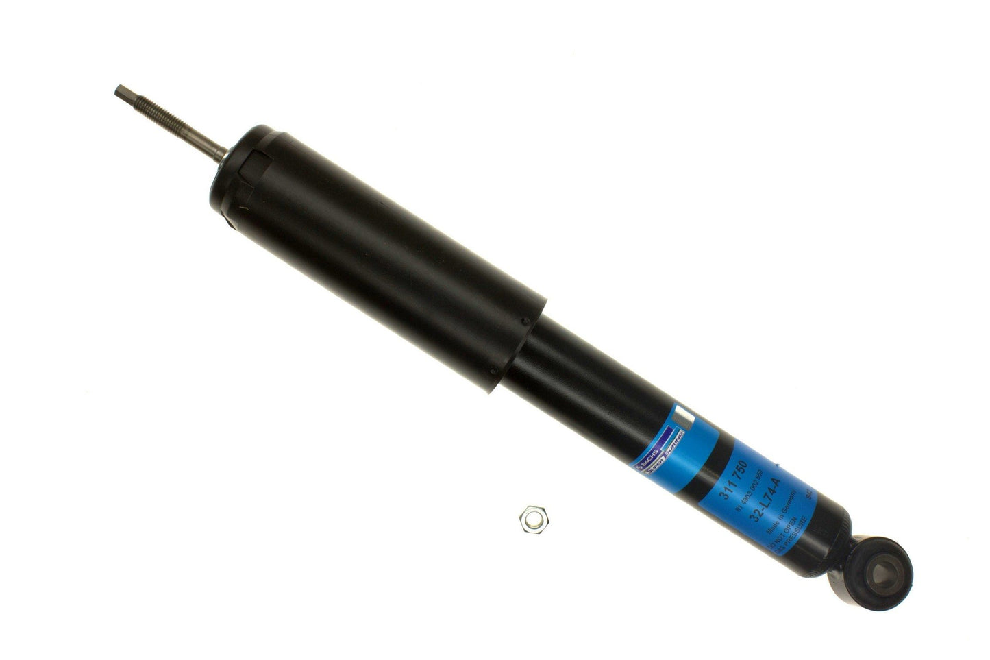 Top View of Rear Shock Absorber SACHS 311750