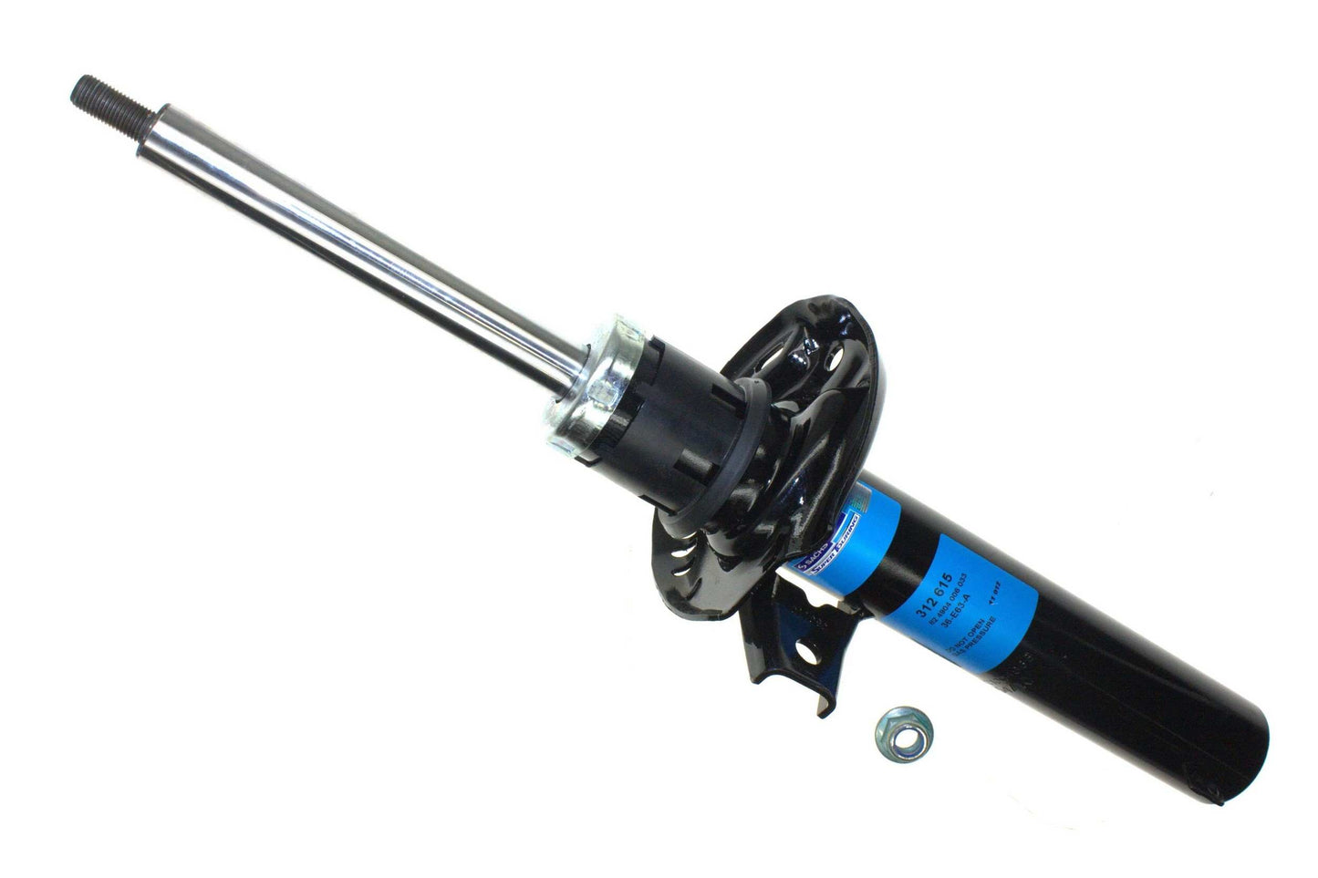 Top View of Front Suspension Strut SACHS 312615