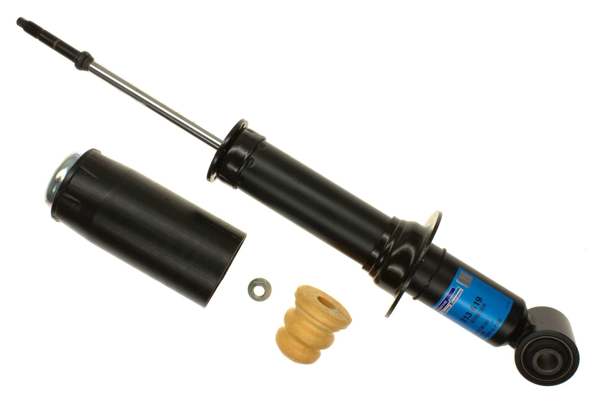 Front View of Rear Shock Absorber SACHS 313619