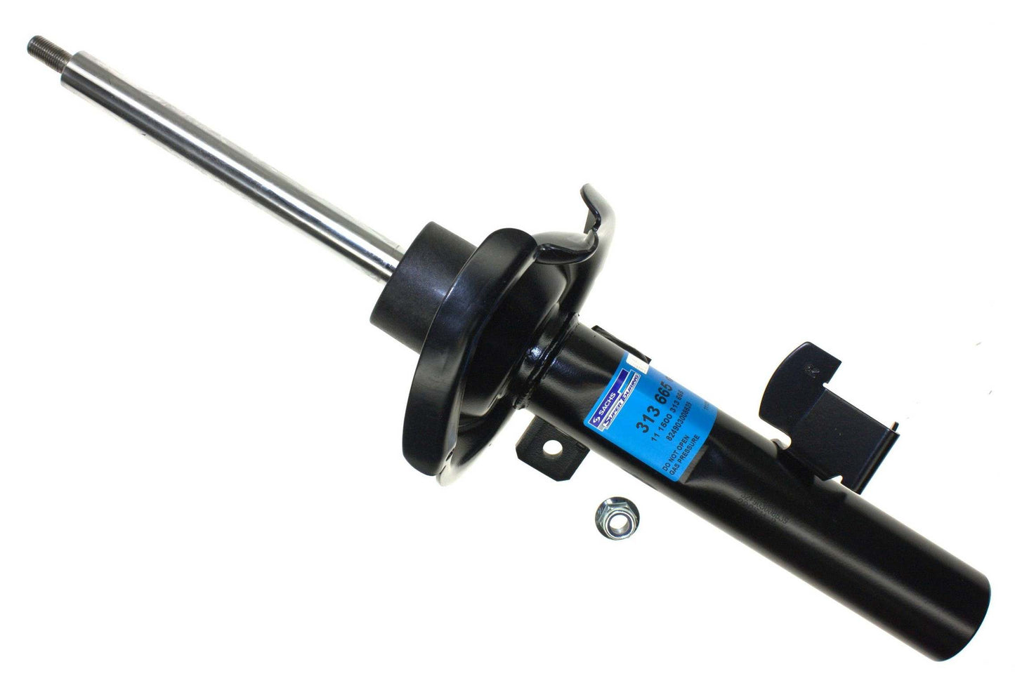 Front View of Front Right Suspension Strut SACHS 313665