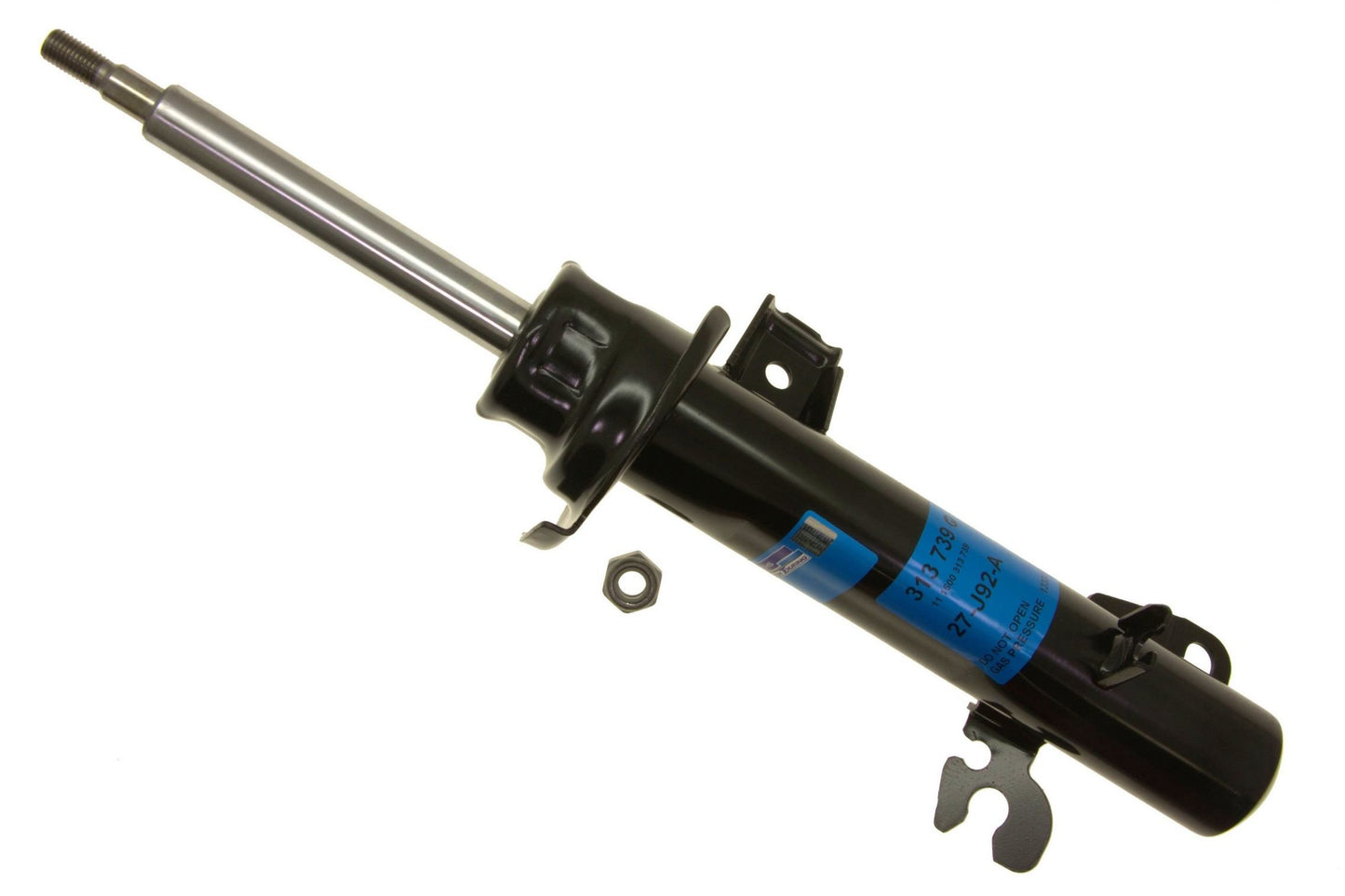 Top View of Front Right Suspension Strut SACHS 313739