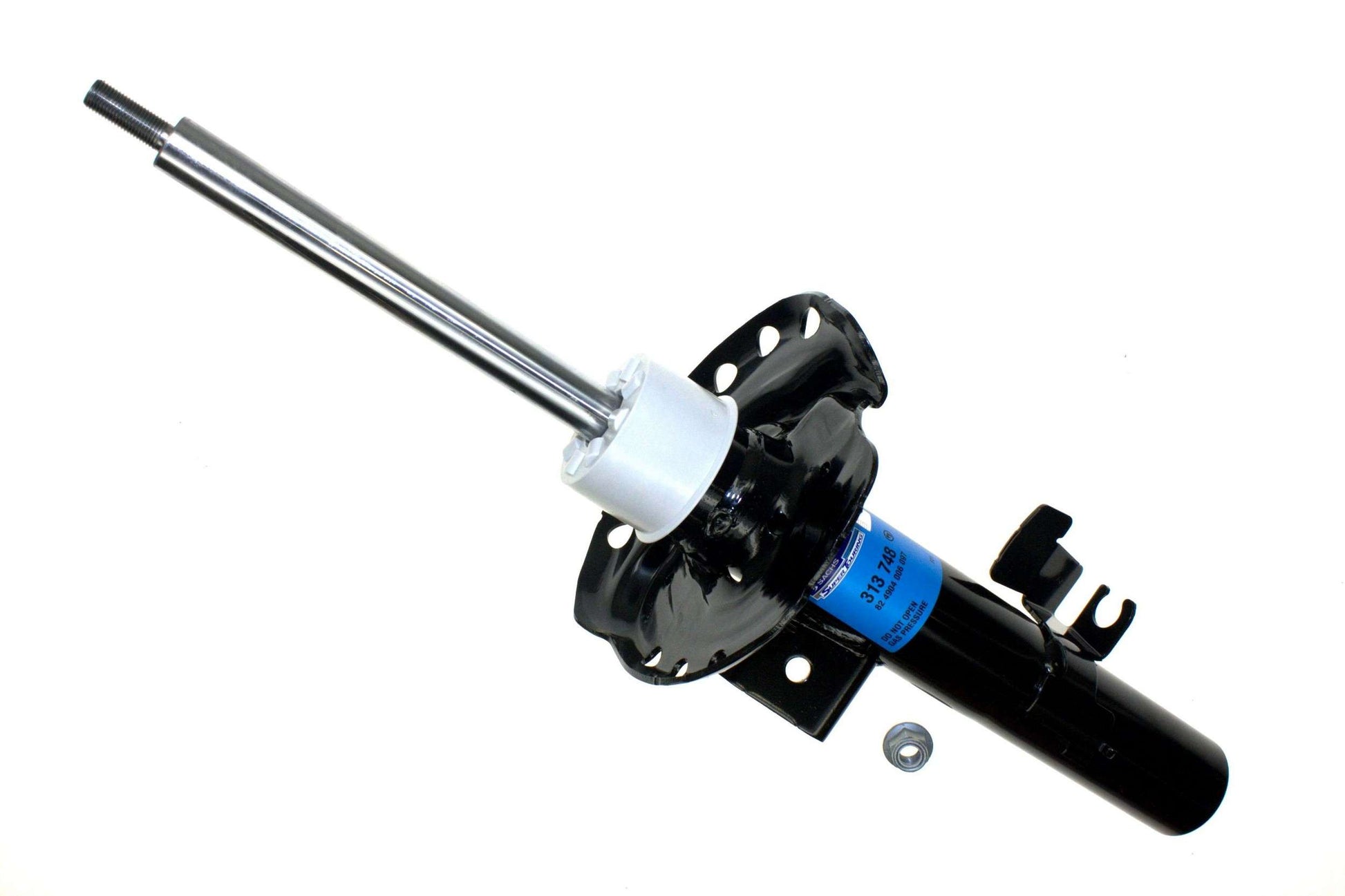 Top View of Front Left Suspension Strut SACHS 313748