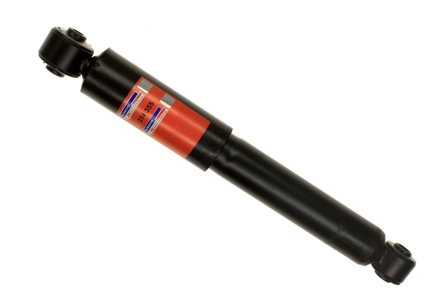 Front View of Rear Shock Absorber SACHS 314355