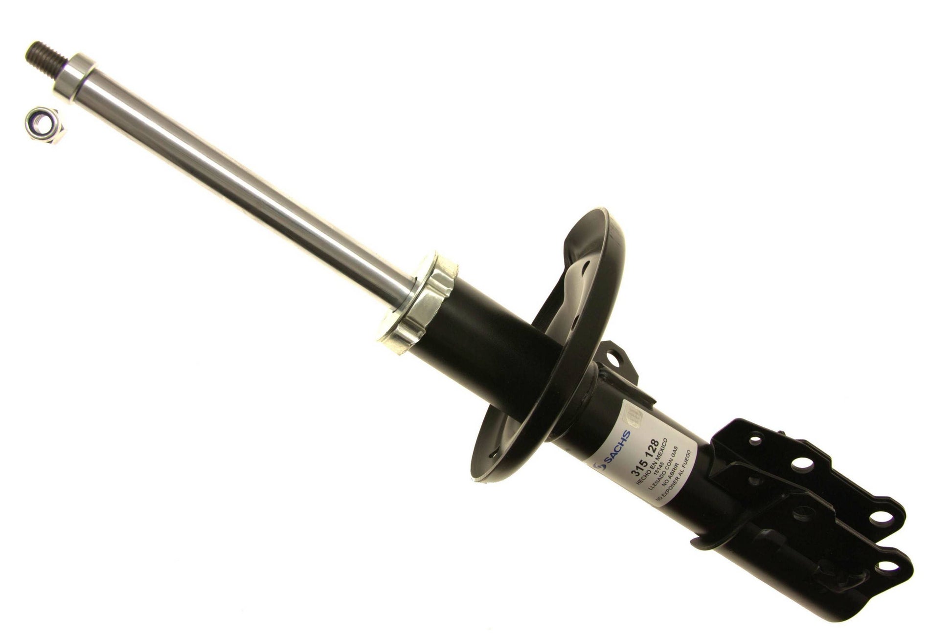 Front View of Front Left Suspension Strut SACHS 315128