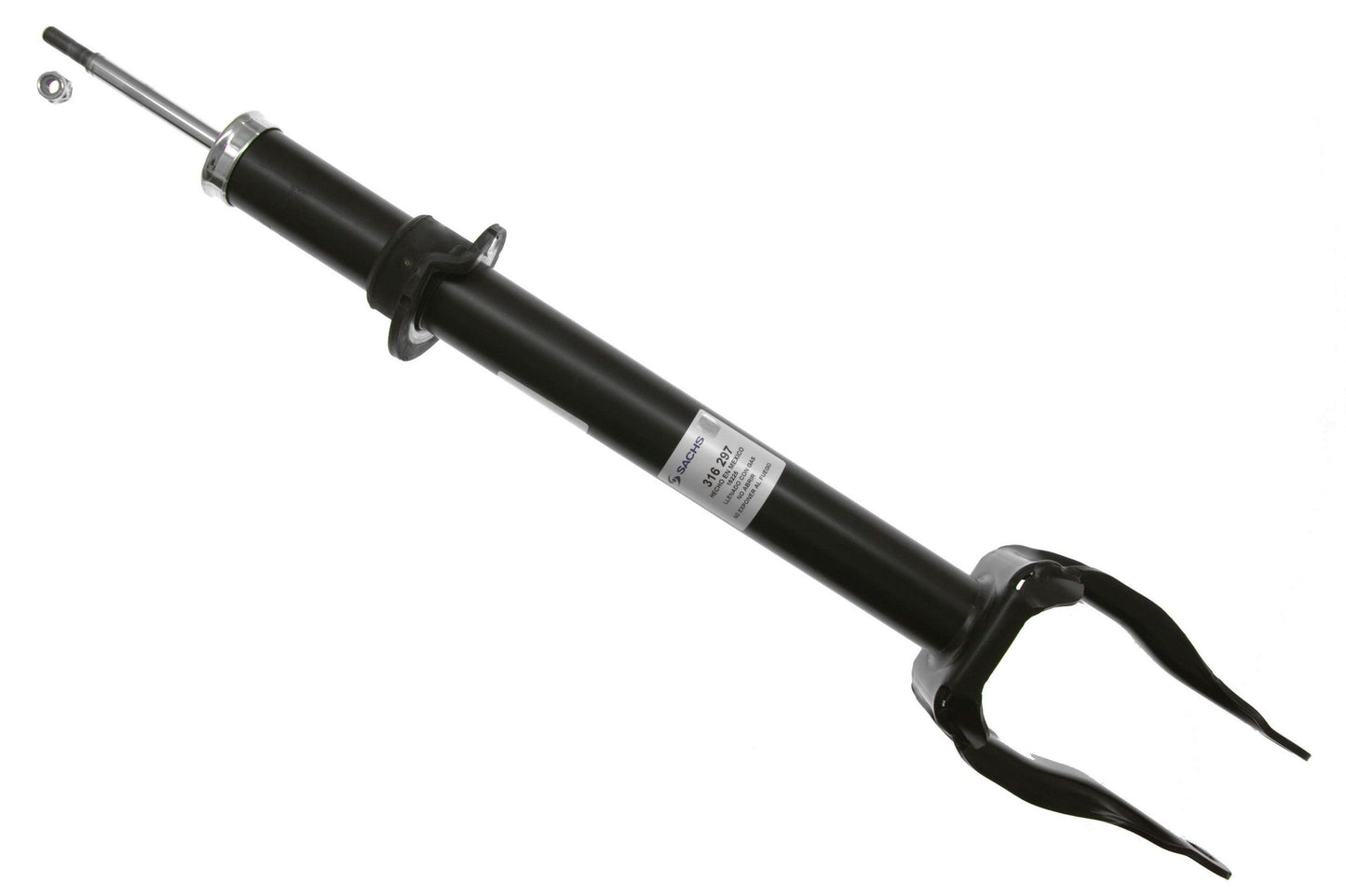 Front View of Front Shock Absorber SACHS 316297