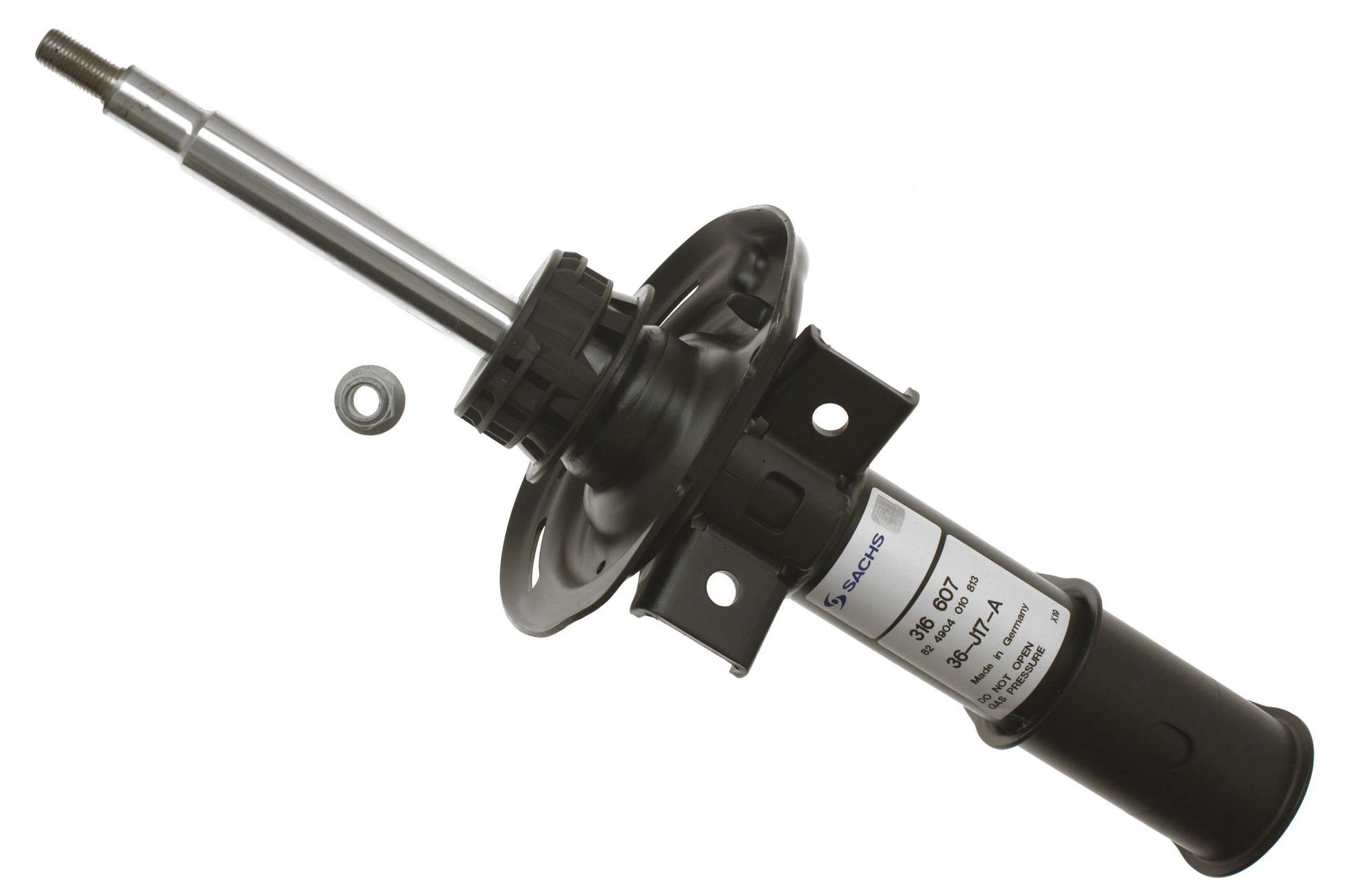 Front View of Front Suspension Strut SACHS 316607