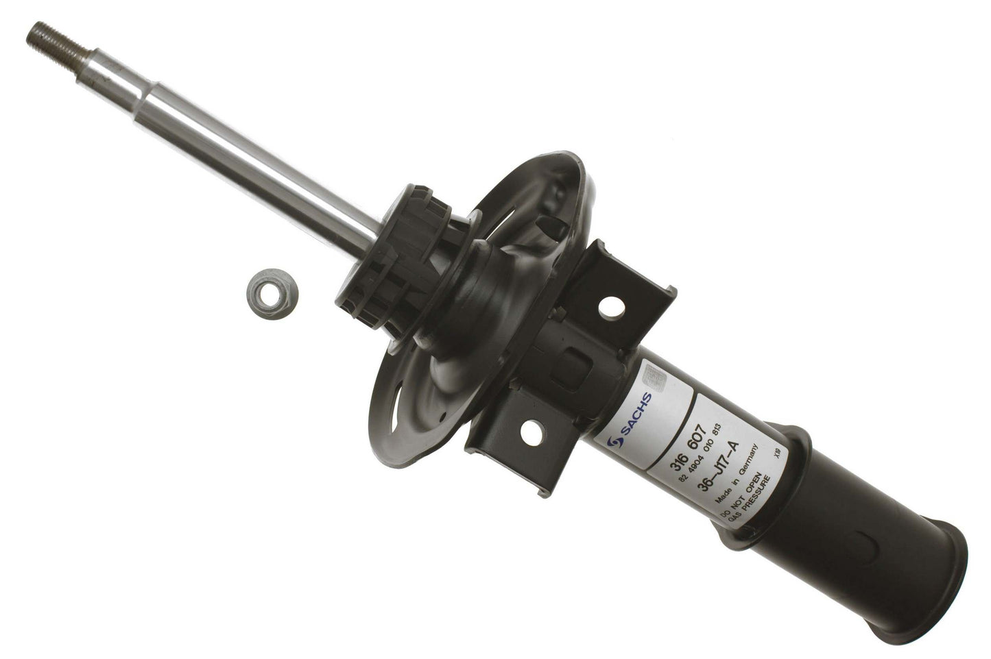 Top View of Front Suspension Strut SACHS 316607