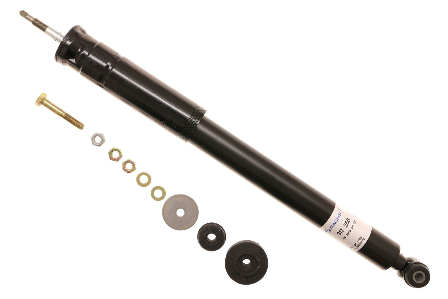 Front View of Front Shock Absorber SACHS 317256