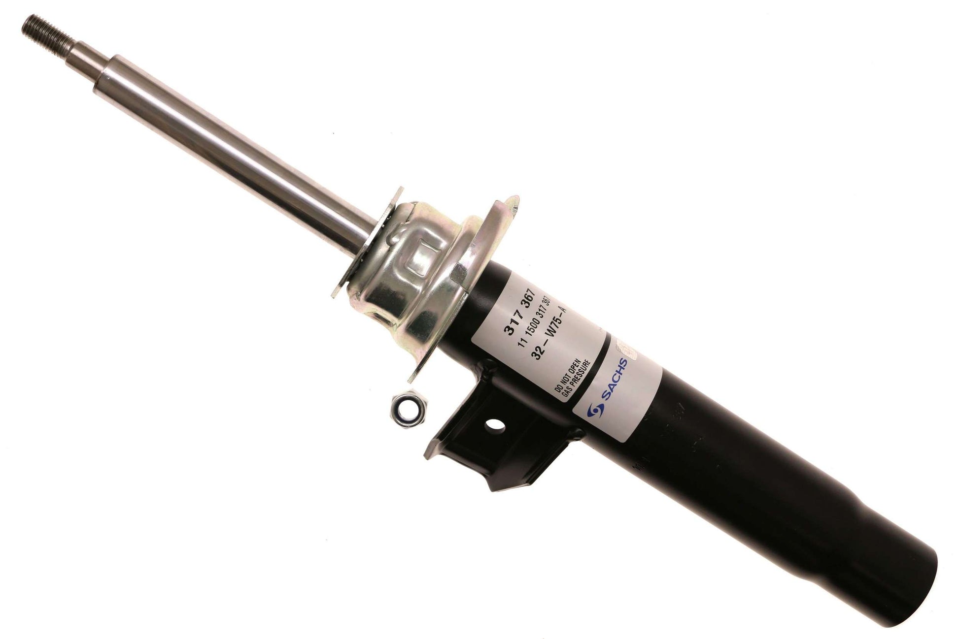 Front View of Front Right Suspension Strut SACHS 317367