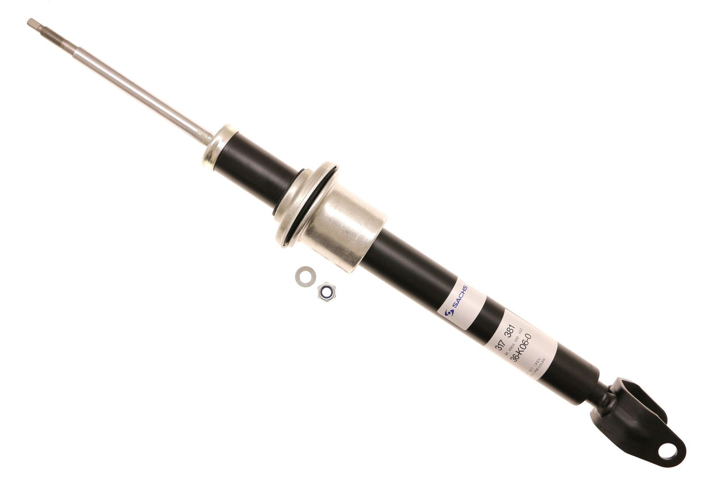 Top View of Front Shock Absorber SACHS 317381